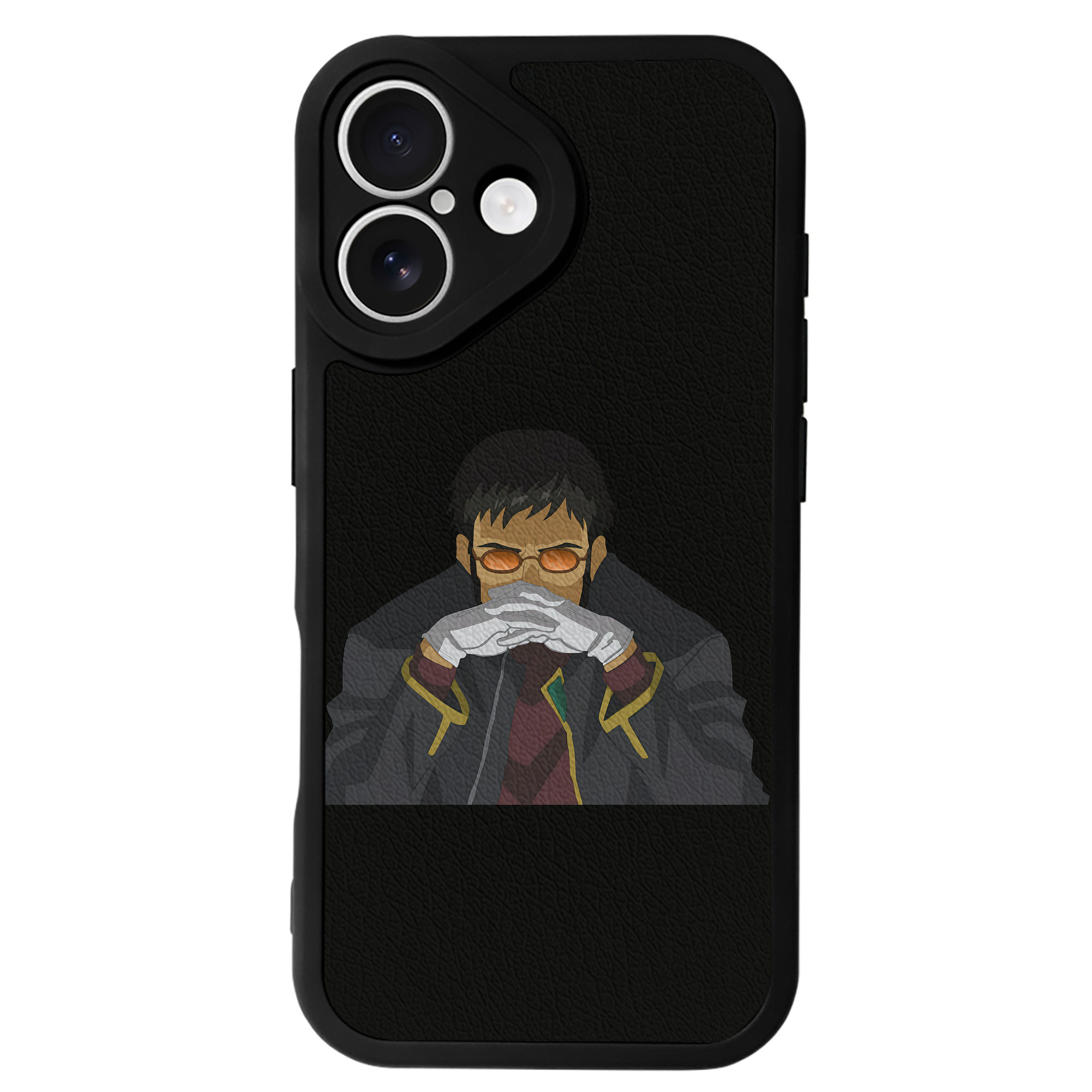 （画像用） EVA 新世紀エヴァンゲリオン 【iPhone 16シリーズ対応】シリコンスマホケース（レザー調） 材質：シリコン